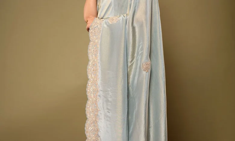 Tissue silk saree