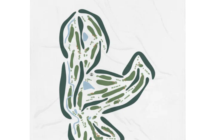 wholesale golf course maps