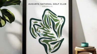 golf wall art