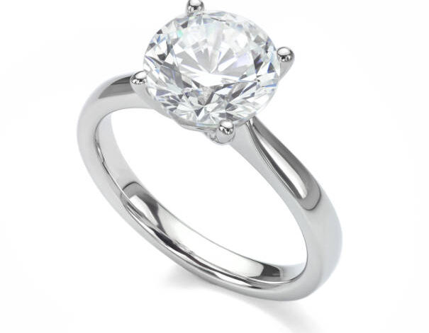 Moissanite Diamond Ring