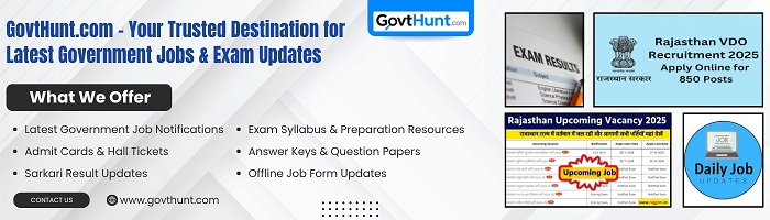 State Govt Jobs Notification 2025