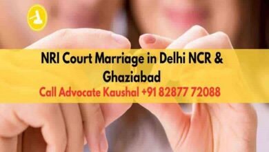 NRI Court Marriage in Delhi NCR
