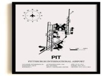 Pittsburgh International Airport Map