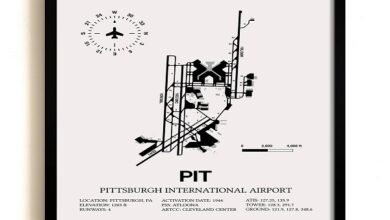 Pittsburgh International Airport Map