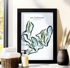 Augusta National Golf Club Map