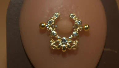 Magnetic Nose Ring Without Piercing