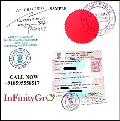 Marriage Certificate Apostille Service