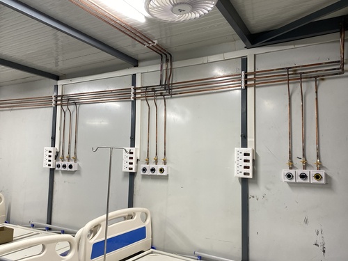 medical oxygen gas pipeline system