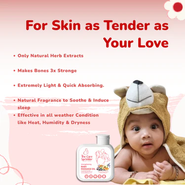 Newborn Baby Massage Oil
