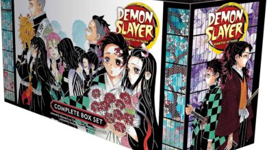 Demon Slayer Kimetsu No Yaiba Manga Box Set