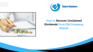 RECOVERY OF UNCLAIMED SHARES
