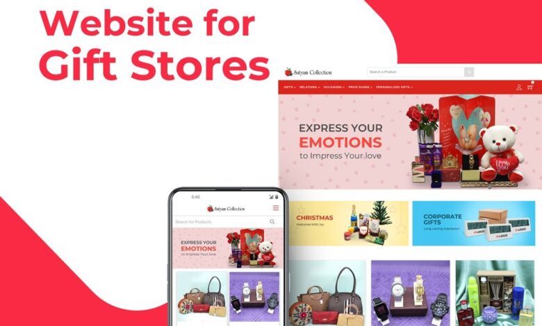 Gifting Business Ecommerce Website