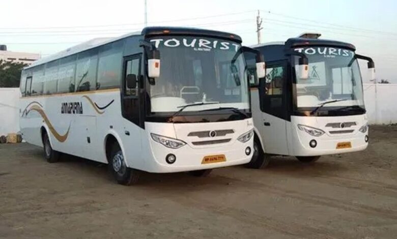 charter bus rental in Bangalore
