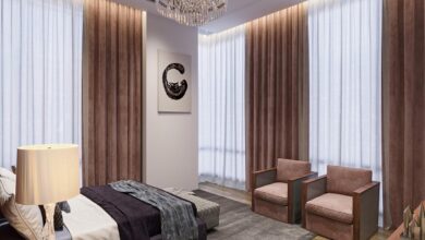 Pleated Curtains for Living Room