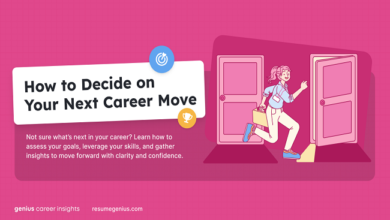 how to decide your next career move
