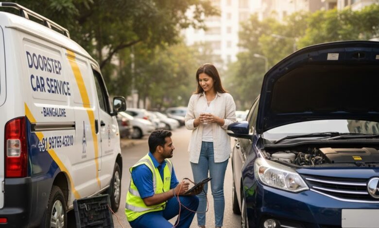 Doorstep Car Service in Bangalore