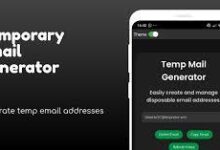 Temporary Email Generator​