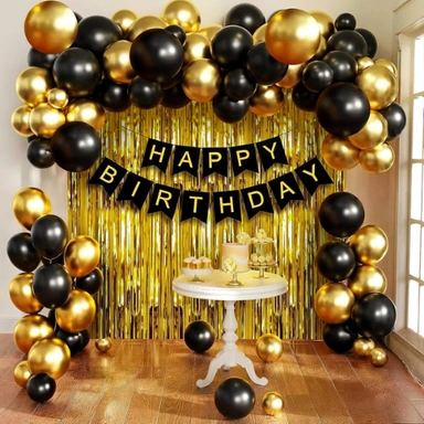Birthday Decoration with Balloons