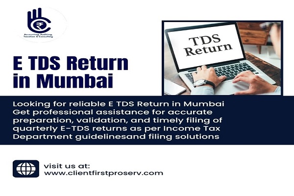 E TDS Return in Mumbai