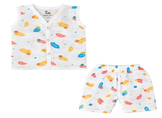 Baby Muslin Two-Piece Set
