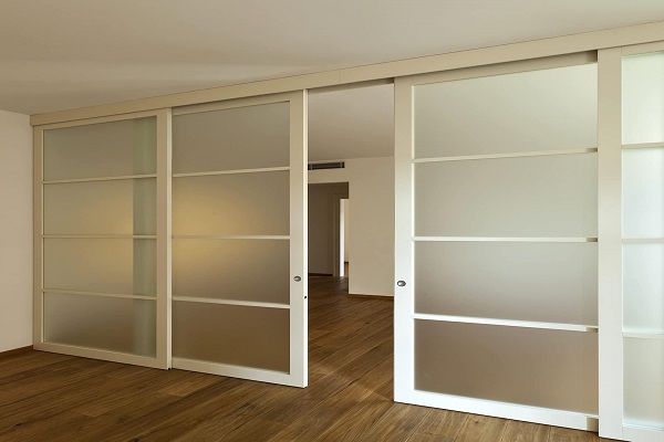 Closet with Sliding Mirror Doors