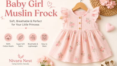 Baby Girl Muslin Frock