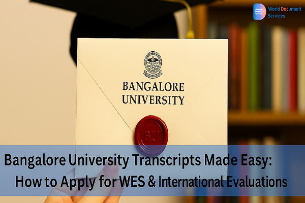 Bangalore University Transcript