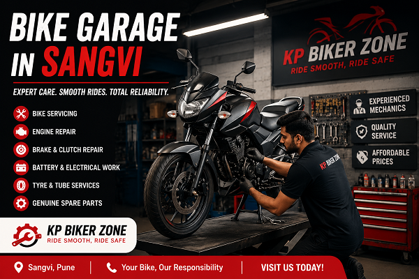 Bike garage in sangvi