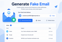 Generate Fake Email​