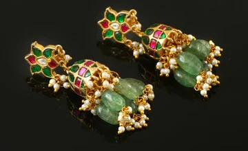 Heavy Kundan Earrings