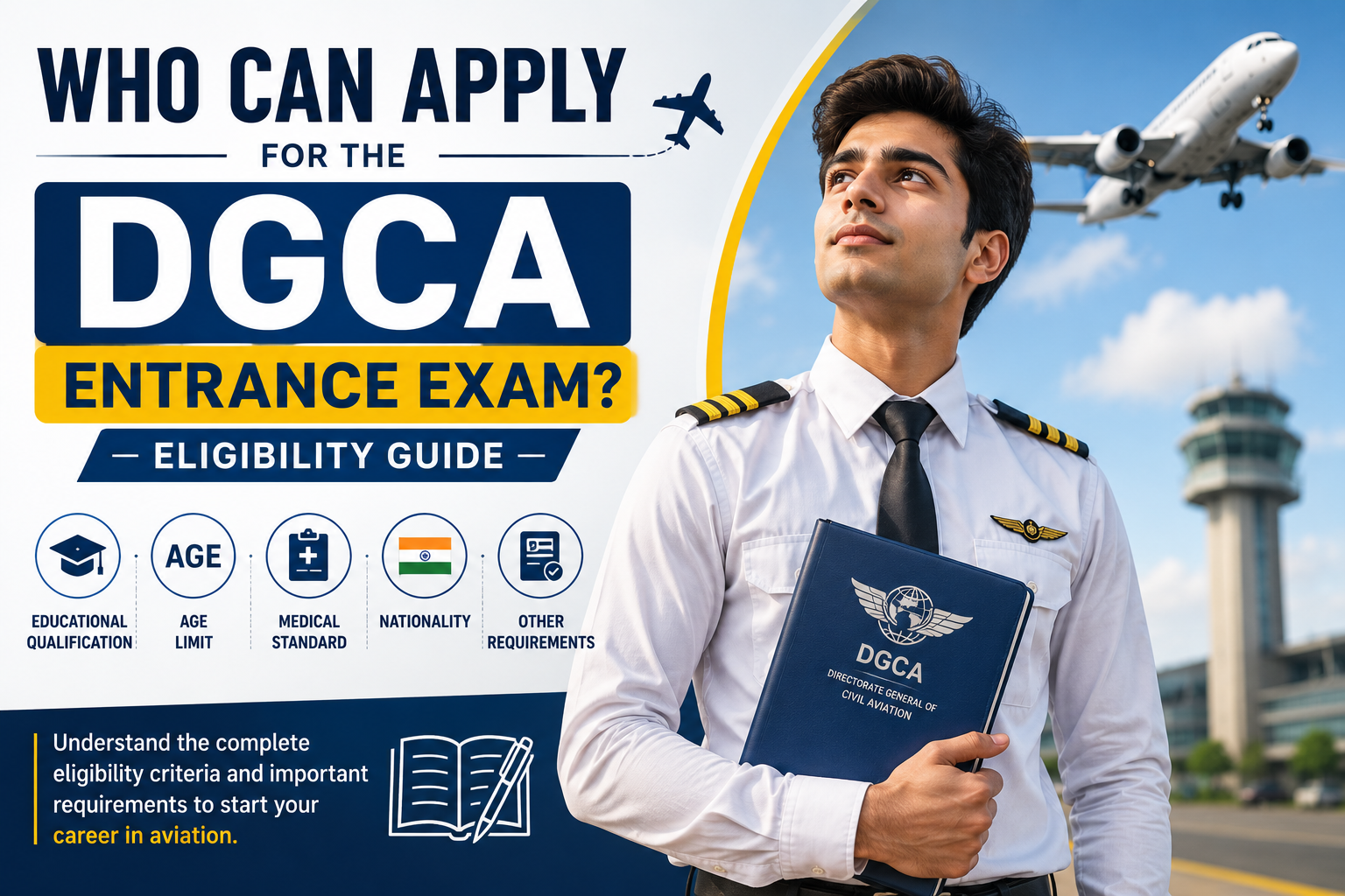Who Can Apply for the DGCA Entrance Exam? Eligibility Guide
