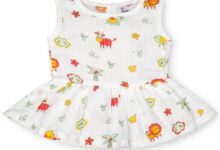 Muslin Frock for Baby Girls