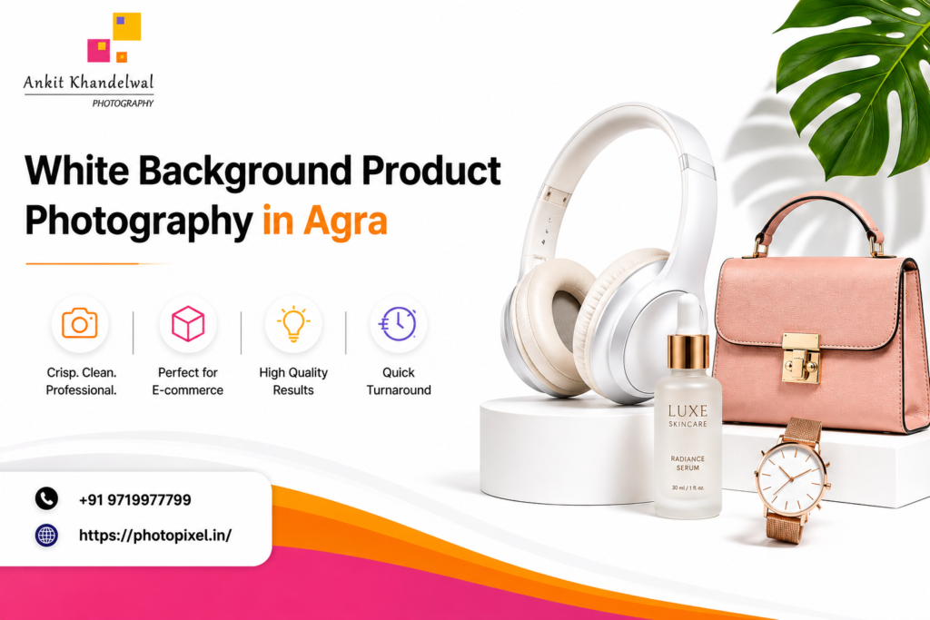 White Background Product Photography in Agra