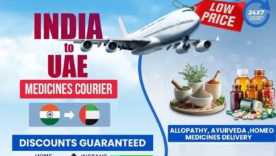 medicine courier from india to dubai​