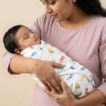 Organic Muslin Swaddle for Babies for Gentle Everyday Baby Comfort
