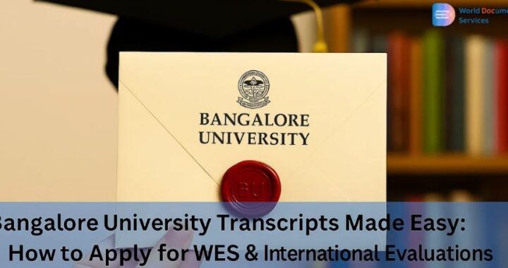 Bangalore University Transcript