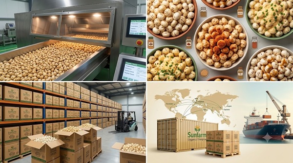 Custom flavoured makhana supplier