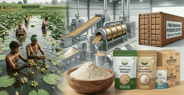 Makhana Powder Exporter