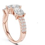 Cushion Three-Stone Rings for Timeless Beauty and Modern Elegance