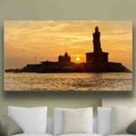 Sunrise at Kanyakumari Wall Art for Inspiring Home Interiors
