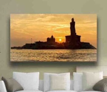 Sunrise at Kanyakumari Wall Art