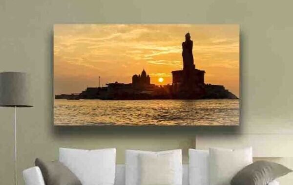 Sunrise at Kanyakumari Wall Art