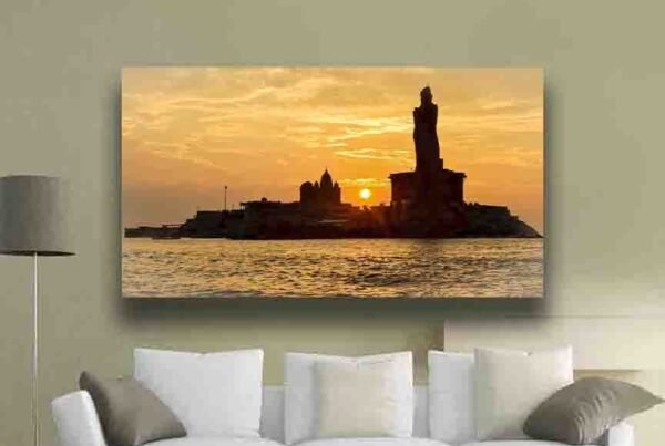 Sunrise at Kanyakumari Wall Art